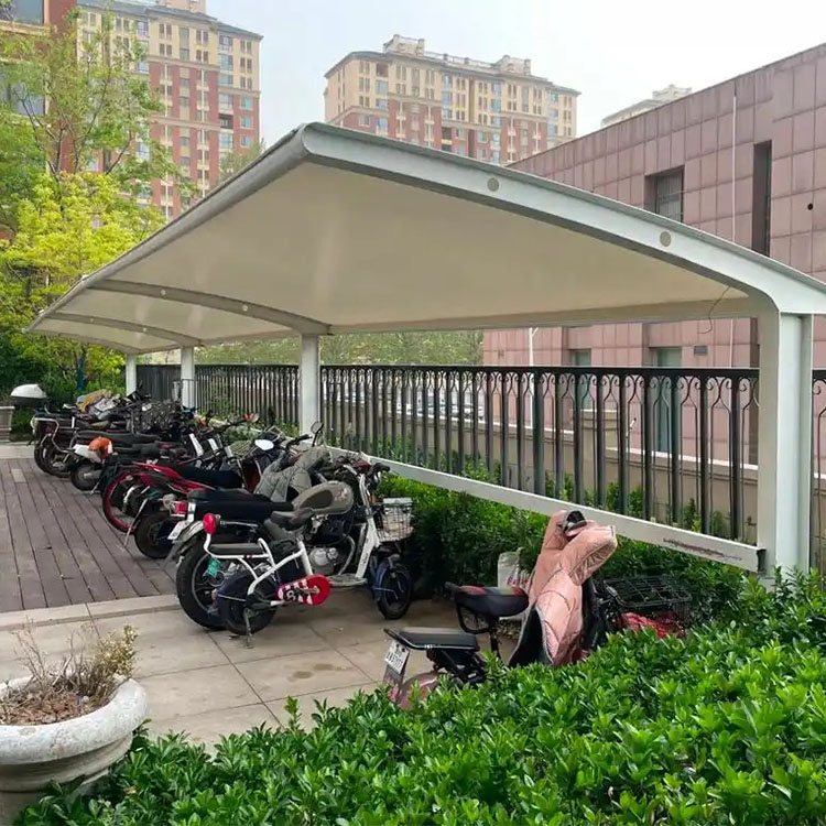 大姚县膜结构电动车棚